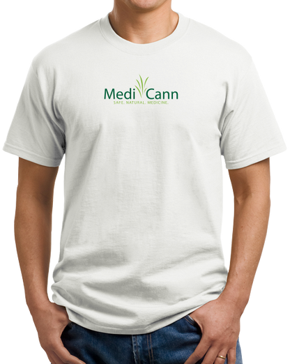 Standard White MediCann - Safe. Natural. Medicine. T-shirt