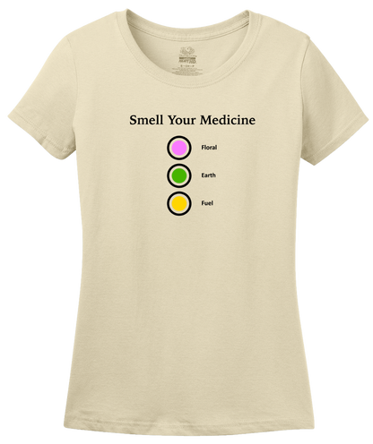 Ladies Natural MediCann - Smell Your Medicine T-shirt