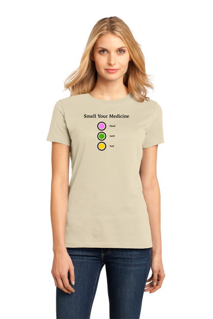 Ladies Natural MediCann - Smell Your Medicine T-shirt