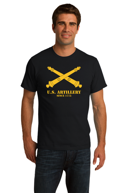 Standard Black U.S. ARMY ARTILLERY, SINCE 1775 T-shirt