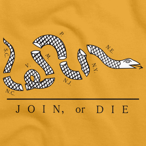 Join or Die Gold art preview