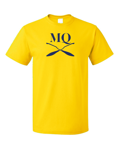 Unisex Yellow Michigan Quidditch Brooms Logo Tee T-shirt
