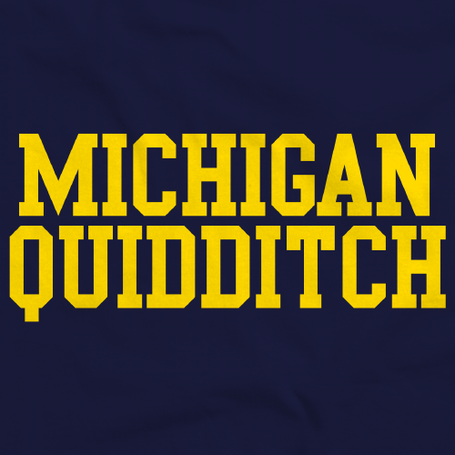 Michigan Quidditch Navy Art Preview