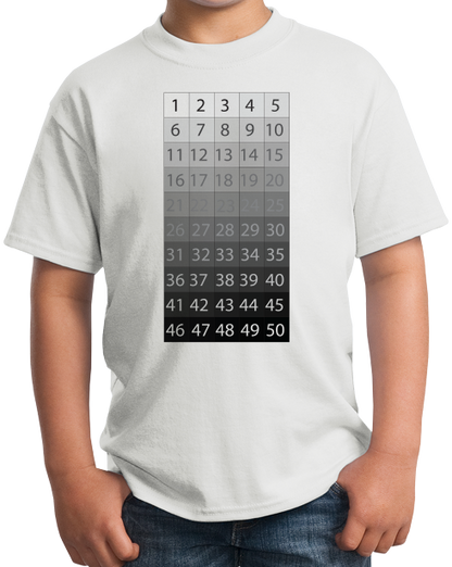 Youth White 50 Shades Of Gray - Funny Christian Grey Costume Joke Humor T-shirt