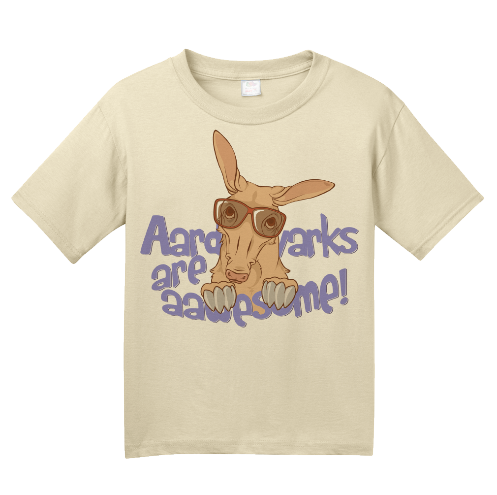 Youth Natural Aardvarks Are Aawesome! - Cheesy Pun Wordsmith Funny Joke Animal T-shirt