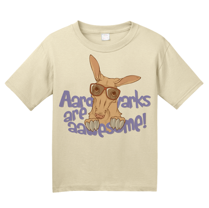 Youth Natural Aardvarks Are Aawesome! - Cheesy Pun Wordsmith Funny Joke Animal T-shirt