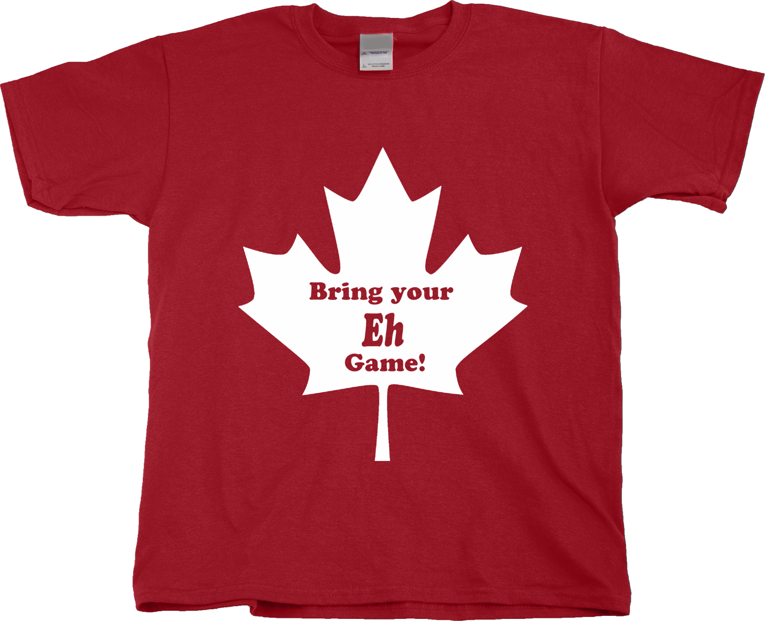 Youth Red Bring Your Eh Game - Canada Canadian Patriotism Pride Funny 