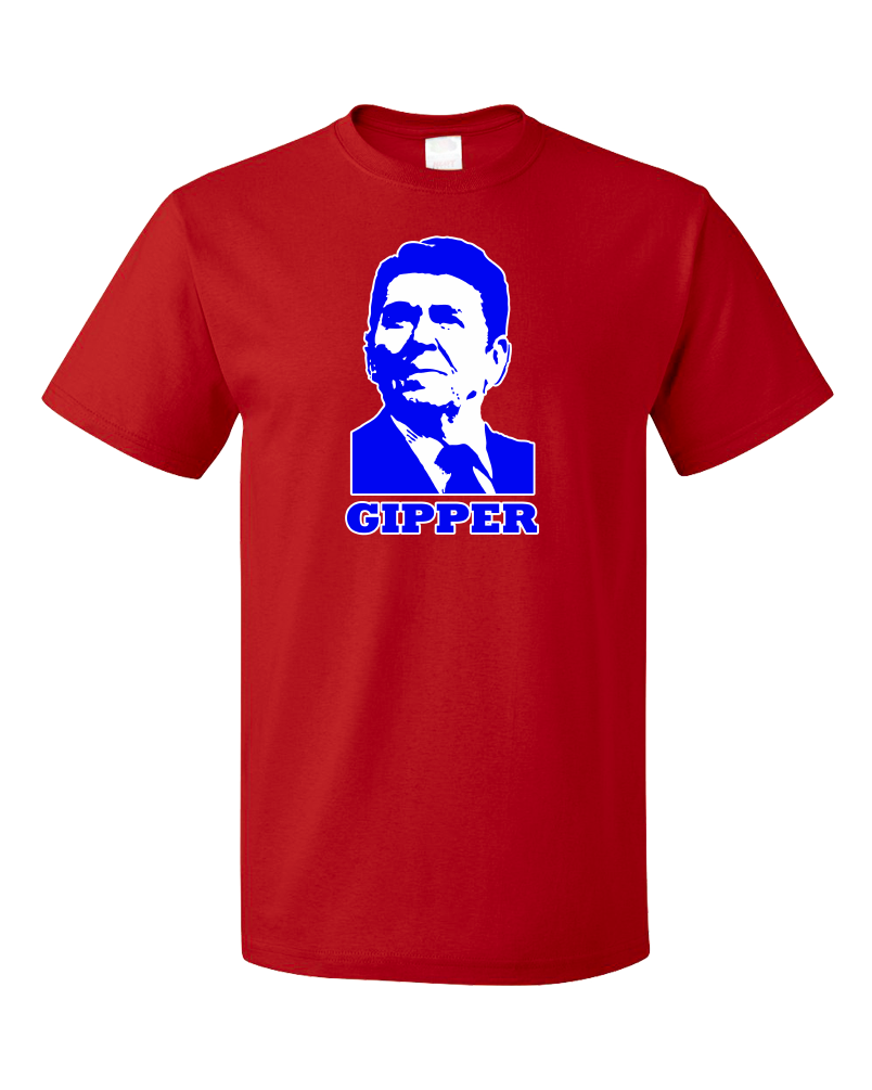 Standard Red Gipper - Ronald Reagan Republican Conservative Icon Cold War T-shirt