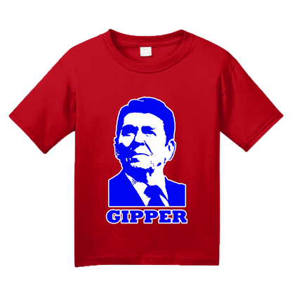 Youth Red Gipper - Ronald Reagan Republican Conservative Icon Cold War T-shirt