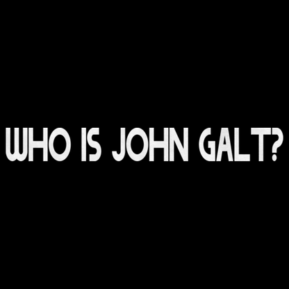 WHO IS JOHN GALT? Black art preview