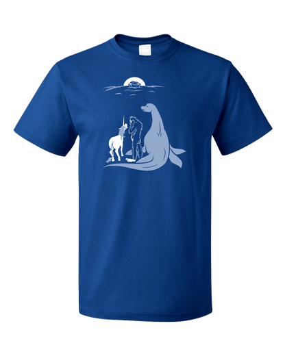 Standard Royal Noah Forgot Bigfoot, Unicorn, And Loch Ness Monster :( T-shirt