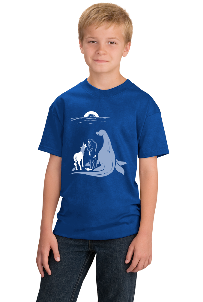Youth Royal Noah Forgot Bigfoot, Unicorn, And Loch Ness Monster :( T-shirt