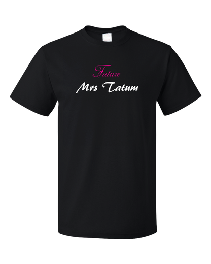 Standard Black FUTURE MRS. TATUM T-shirt