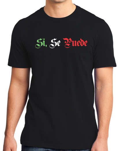 Standard Black Si Se Puede - Chicano Pride Latino United Farm Workers Protest T-shirt