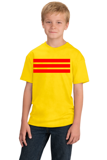 Youth Yellow South Vietnam Flag - Saigon Pride Vietnam Republic Remember T-shirt