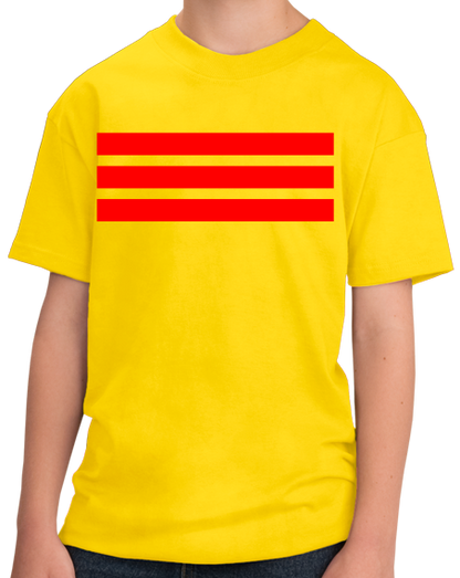 Youth Yellow South Vietnam Flag - Saigon Pride Vietnam Republic Remember T-shirt