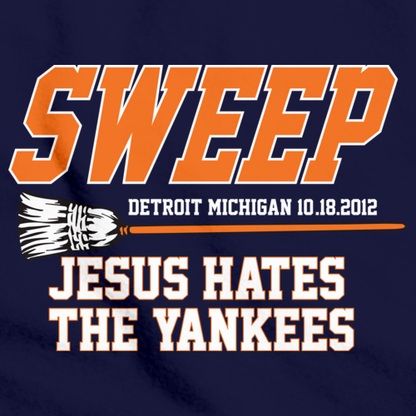 TIGERS SWEEP YANKEES ALCS 2012! Navy art preview
