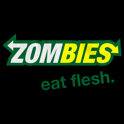 ZOMBIES: EAT FLESH Black art preview