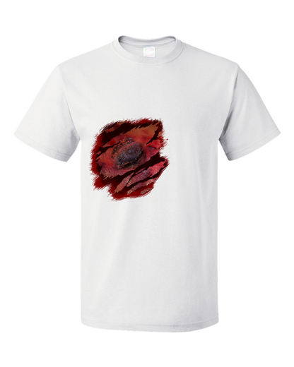 Standard White Zombie Bite Halloween Costume - Horror Fan T-shirt