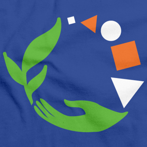 Macomb Montessori Academy Green, White, and Orange Logo Royal Art Preview