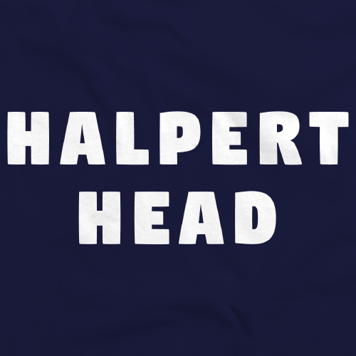 Movies, Musicals, and Me - Halpert Head Navy Art Preview