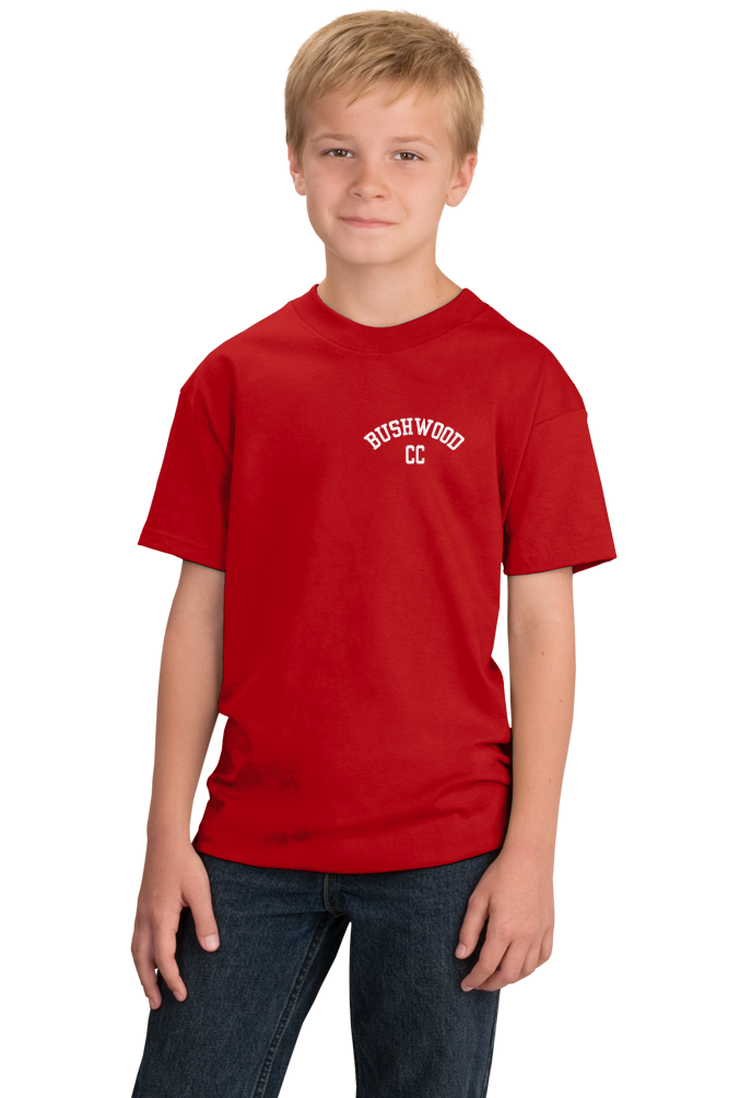 Youth Red Bushwood Country Club - Homage To Caddyshack T-shirt