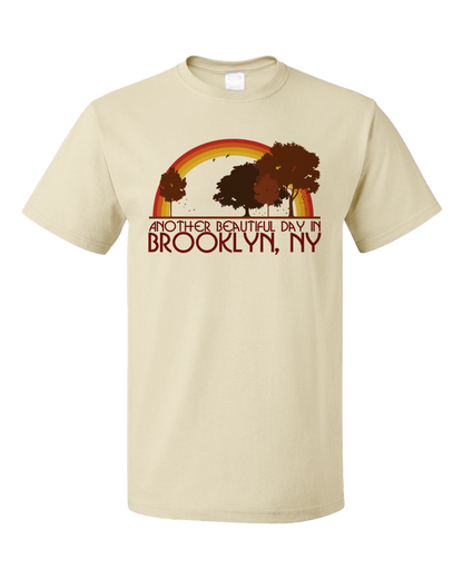 Standard Natural "Another Beautiful Day In Brooklyn, New York" T-shirt