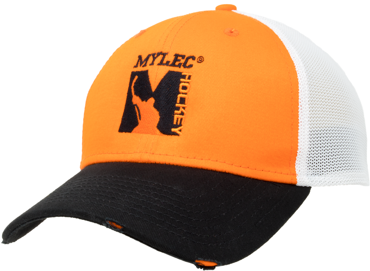 Mylec - Orange and White Logo Hat