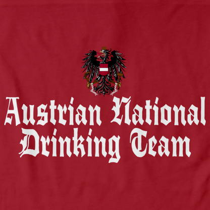 AUSTRIAN NATIONAL DRINKING TEAM  Red art preview