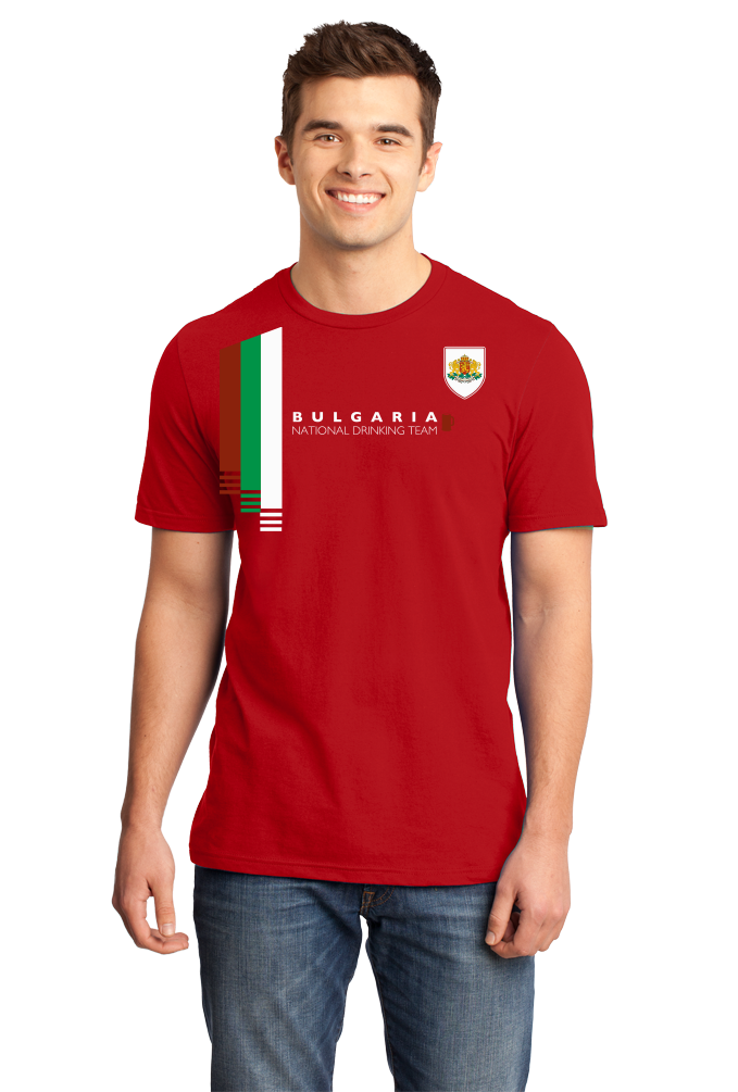 Standard Red Bulgaria National Drinking Team - Bulgarian Soccer Football T-shirt