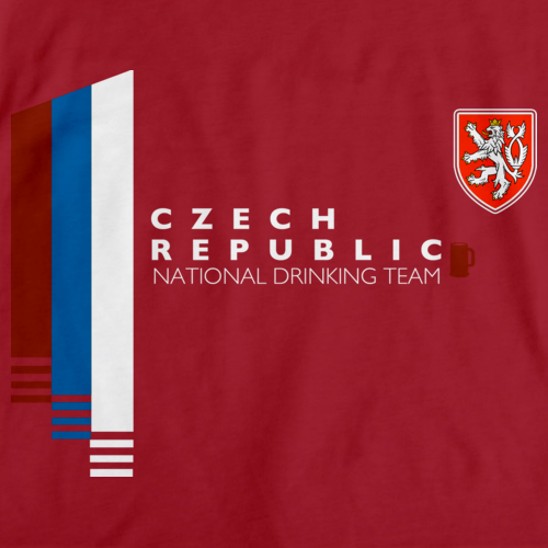 Czech Republic National Drinking Team Red Art Preview