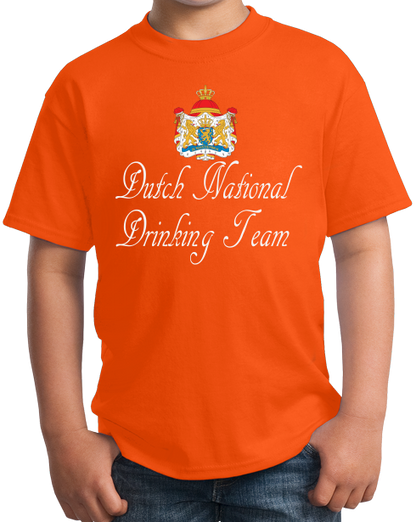 Youth Orange Dutch National Drinking Team - Netherlands Soccer Football Funny T-shirt