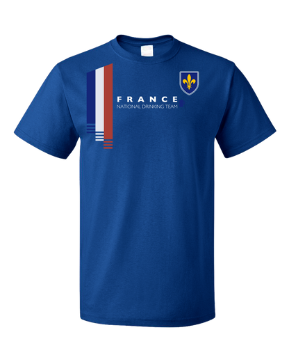 Standard Royal France National Drinking Team - French Football Soccer Funny T-shirt