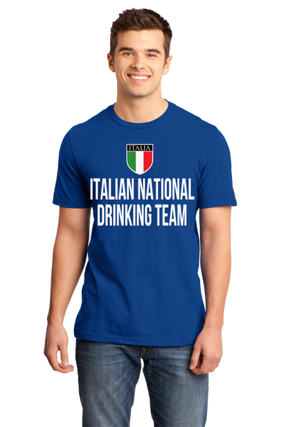 Standard Royal Italian National Drinking Team - Italy Soccer Football Funny T-shirt