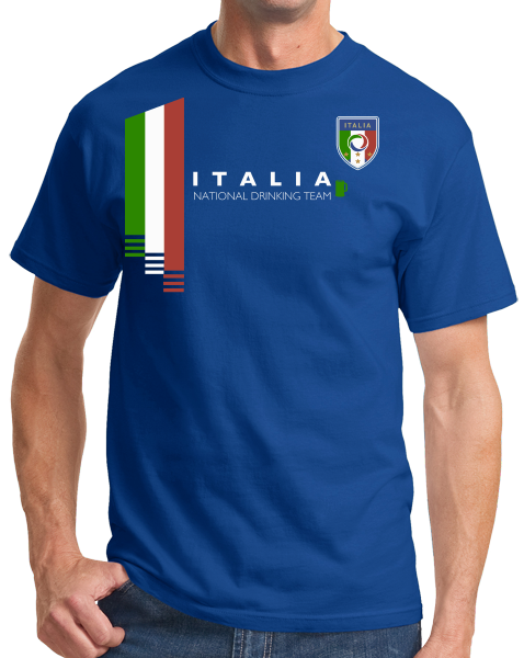 Standard Royal Italy National Drinking Team - Italian Soccer Football Funny T-shirt