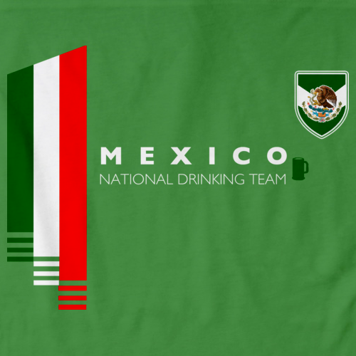 Mexico National Drinking Team Green art preview
