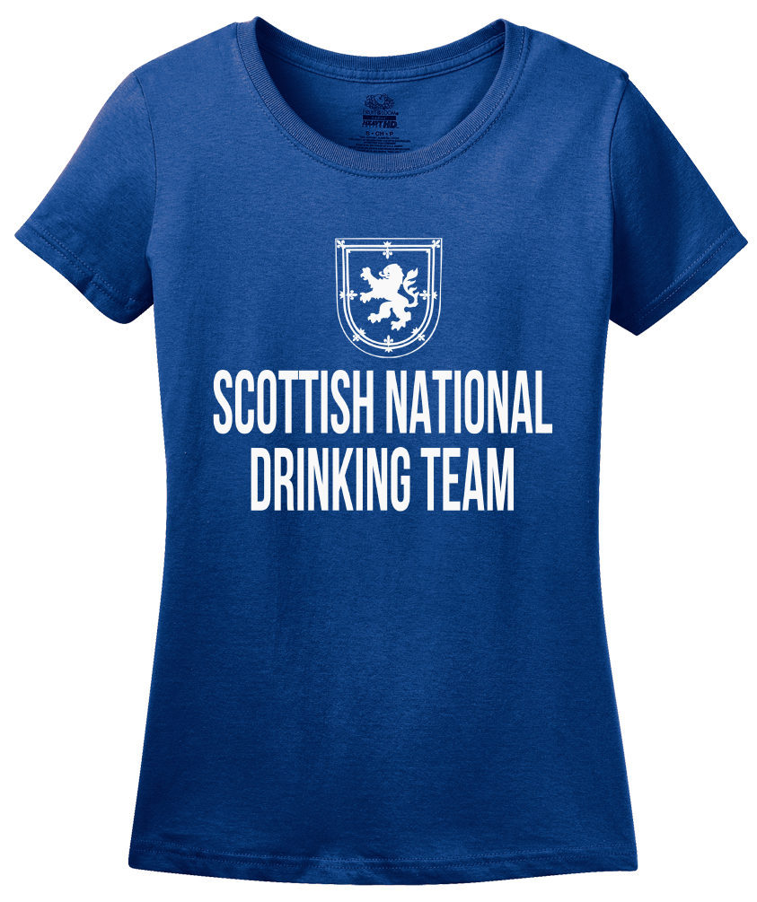 Ladies Royal Scottish National Drinking Team - Scotland Football Soccer Pub T-shirt
