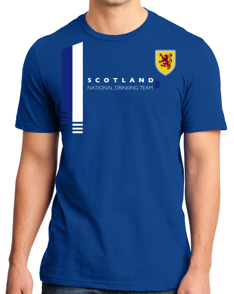 Standard Royal Scotland National Drinking Team - Scottish Football Soccer Pub T-shirt