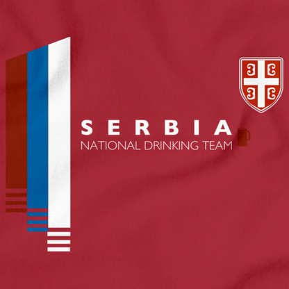 Serbia National Drinking Team Red art preview