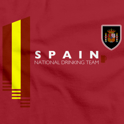 Spain National Drinking Team Red art preview