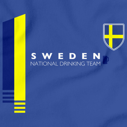 Sweden National Drinking Team Royal Blue art preview