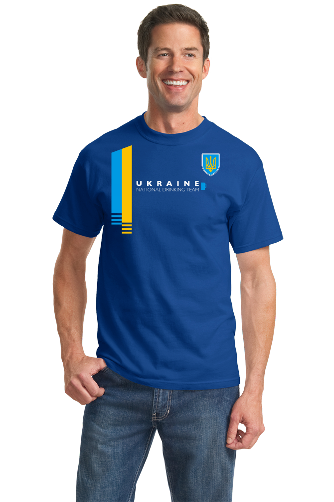 Standard Royal Ukraine National Drinking Team - Ukranian Soccer Football Fan T-shirt
