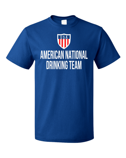 Standard Royal American National Drinking Team - USA Soccer Football Fan T-shirt