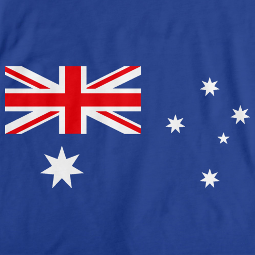 AUSTRALIAN FLAG Royal Blue art preview