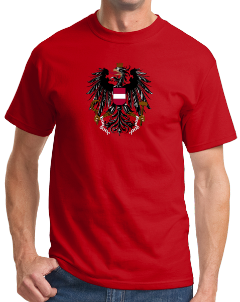 Standard Red Austrian Flag - Austria Pride Heritage Love Vienna Fun Gift T-shirt