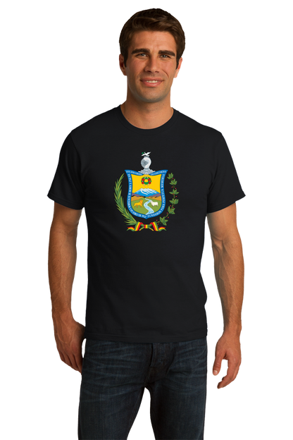 Standard Black La Paz Coat Of Arms - Bolivia Bolivian Pride Heritage Love T-shirt
