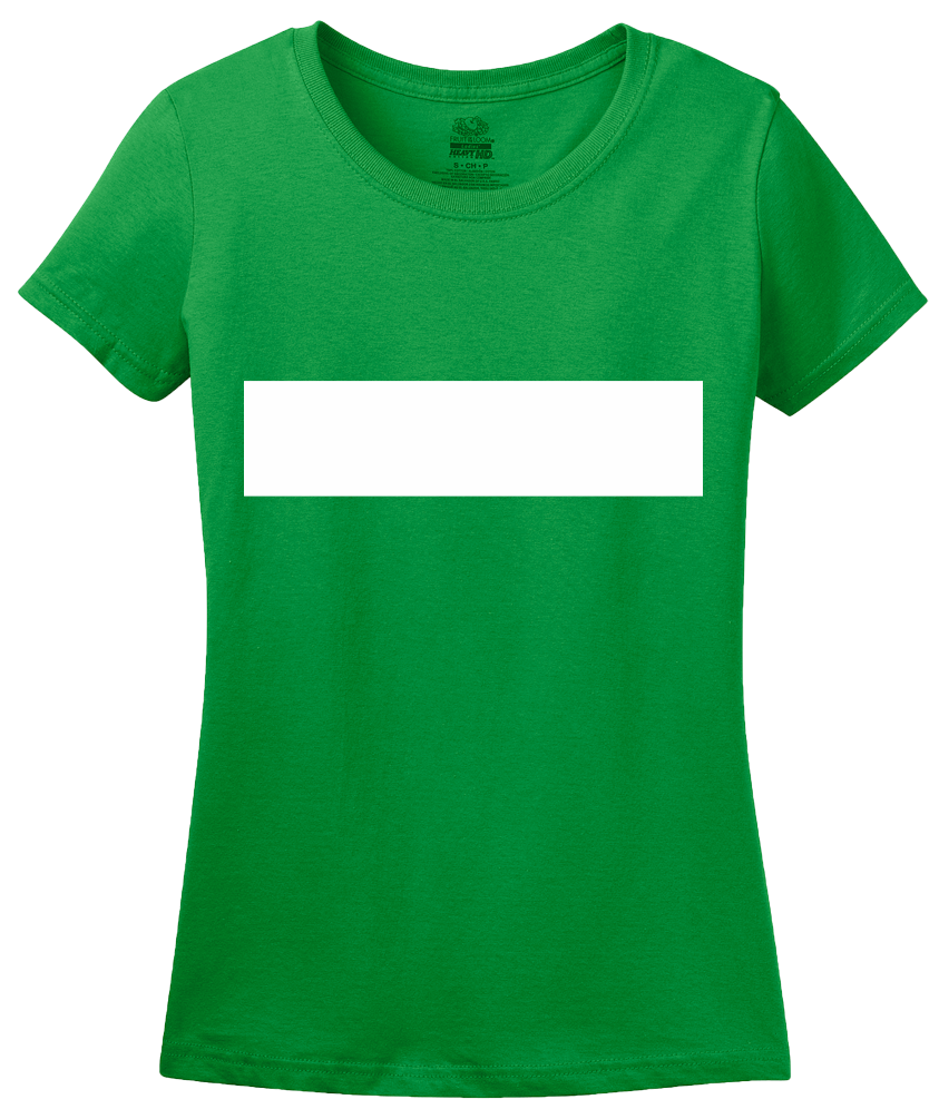 Ladies Green Santa Cruz De La Sierra Flag - Bolivian Pride Heritage Love T-shirt