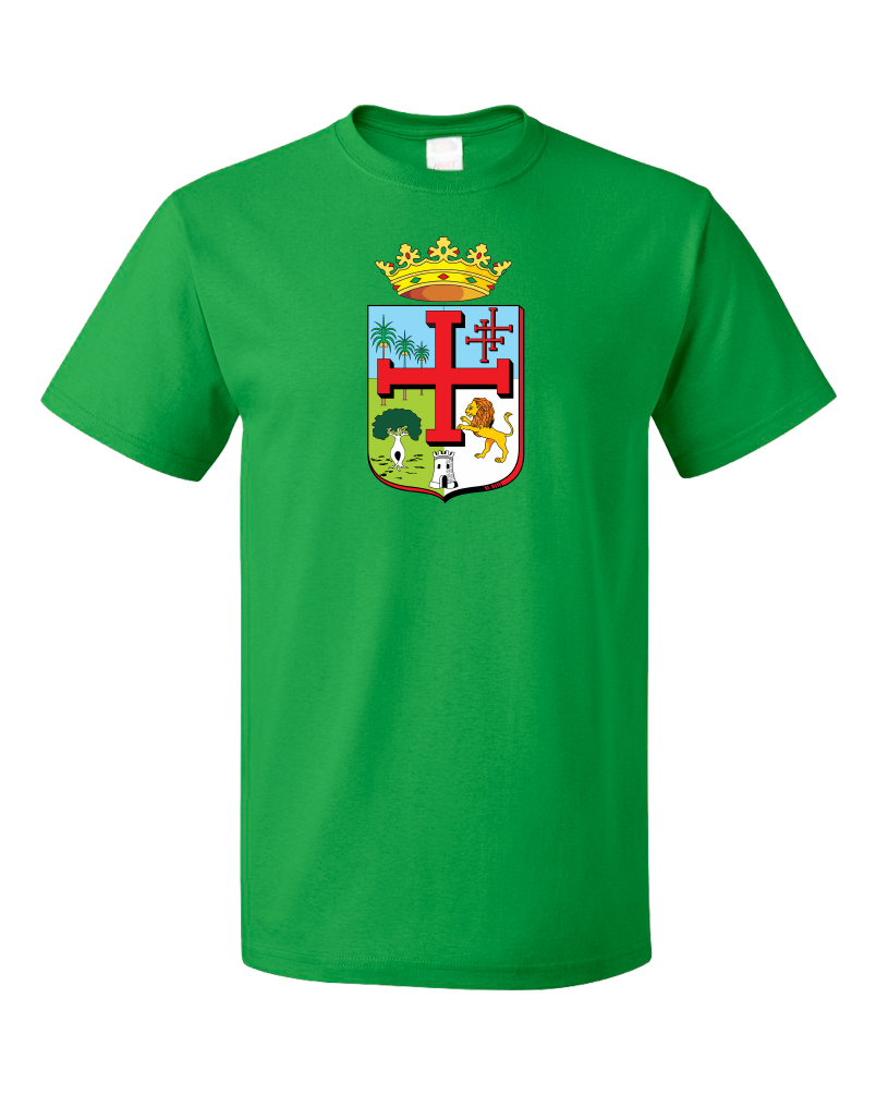 Standard Green Santa Cruz De La Sierra Coat Of Arms - Bolivia Pride Heritage T-shirt