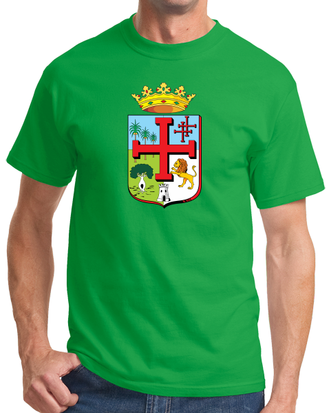 Standard Green Santa Cruz De La Sierra Coat Of Arms - Bolivia Pride Heritage T-shirt