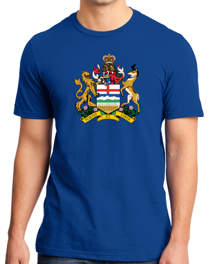 Standard Royal Alberta Provincial Coat Of Arms - Canada Banff Calgary Flag T-shirt